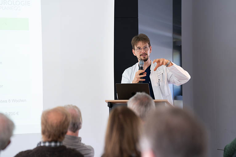 Ärzte der Urologie Planegg bei der Informationsveranstaltung