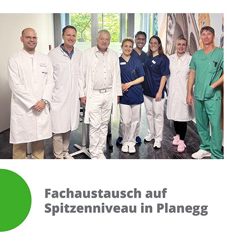 Die Gäste aus Mannheim und Ludwigshafen gemeinsam mit Dr. Bernhard Liedl, PD Dr. Jens Wallmichrath und dem Team der Urologie Planegg.