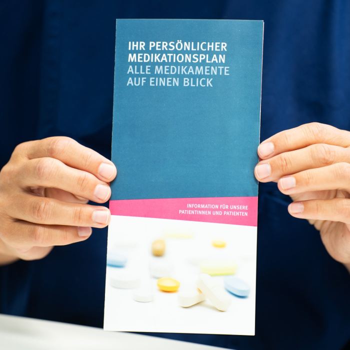 Stationäre Aufnahme? Denken Sie an Ihren Medikationsplan!