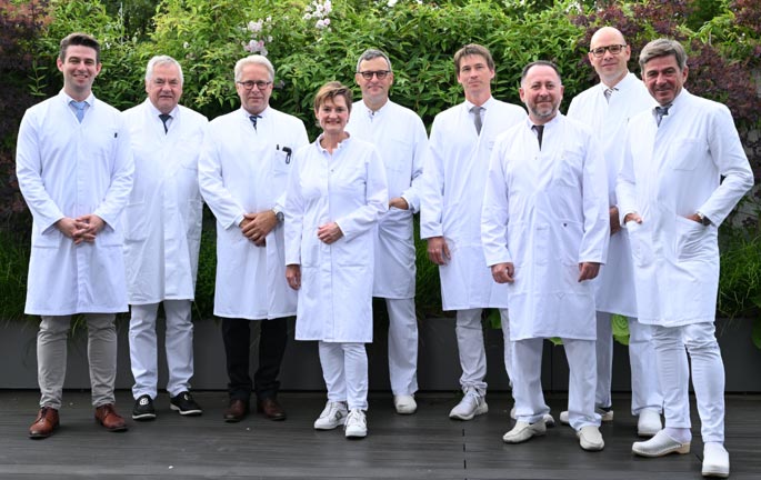 Unser da Vinci<sup>®</sup> Team aus renommierten Fachexperten