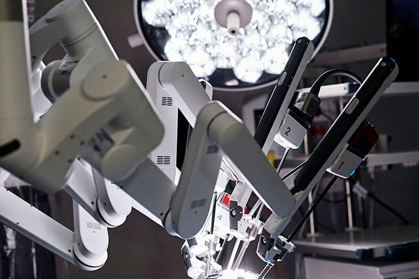2. Da Vinci Operationsroboter