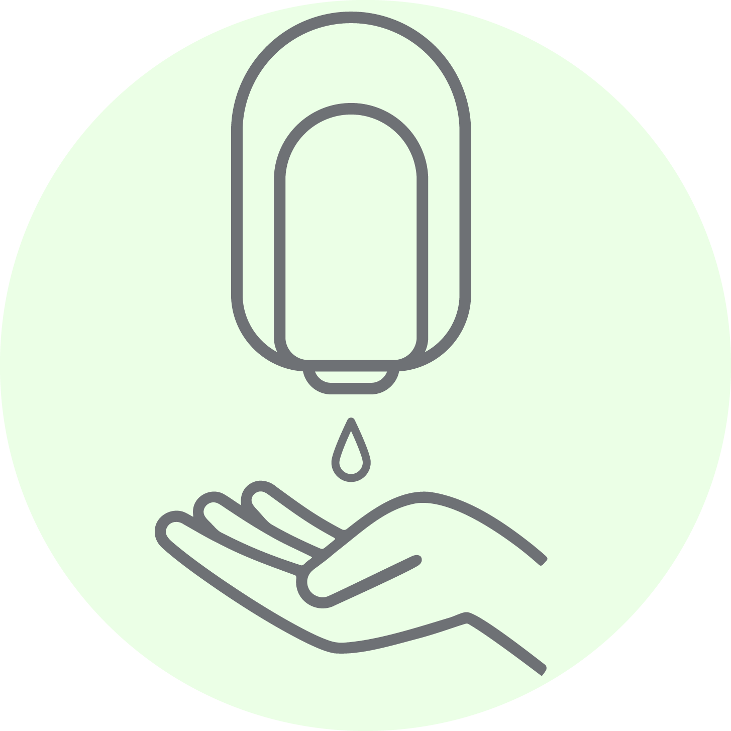 Händedesinfektion Icon