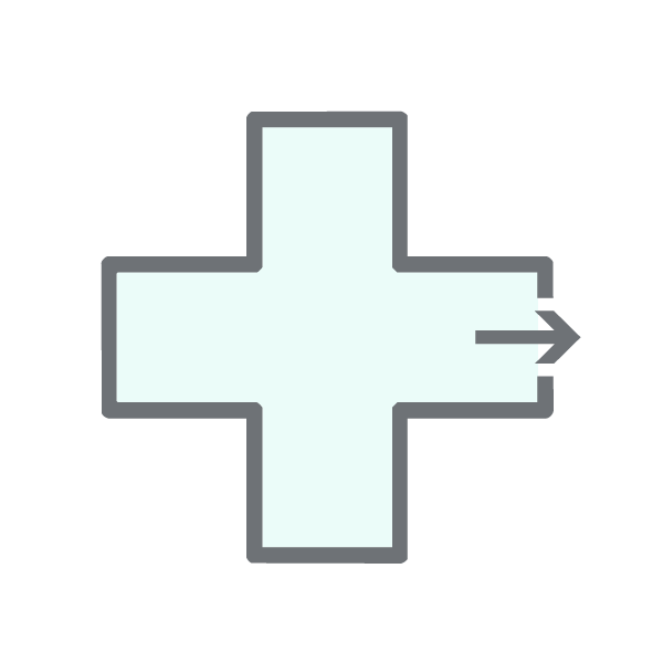 Icon ambulanter Aufenthalt