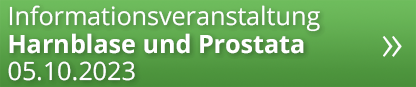 Informationsveranstaltung Harnblase und Prostata 05.10.2023