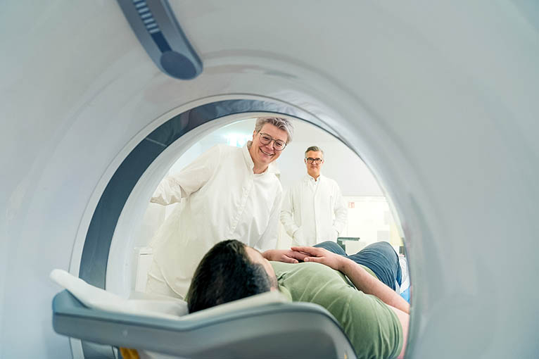 Patient im CT