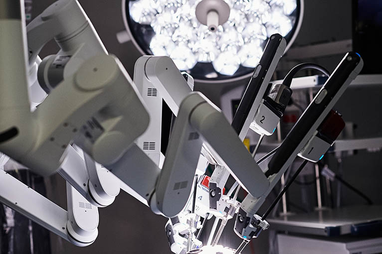 DaVinci OP Roboter Closeup