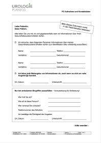 Formular-Kontaktdaten