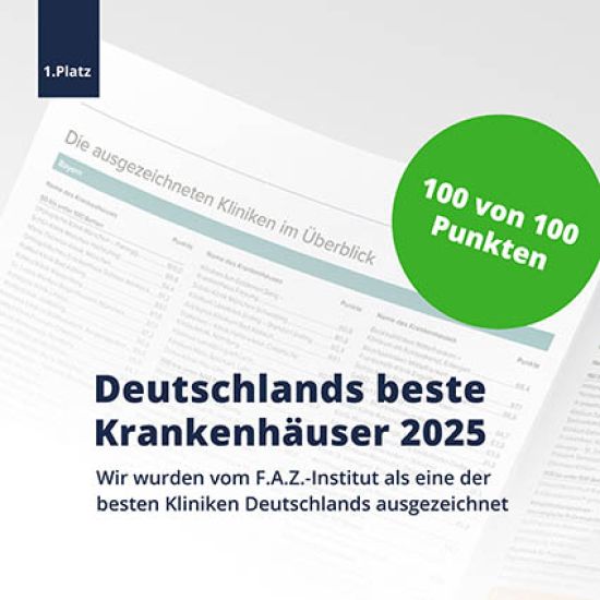 Deutschlands beste Krankenhäuser 2025