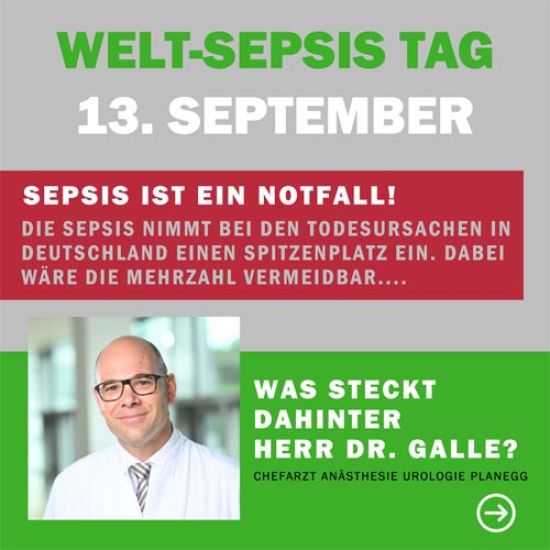 Welt-Sepsis-Tag, Interview mit Dr. Galle-Sepsis ist ein Notfall!