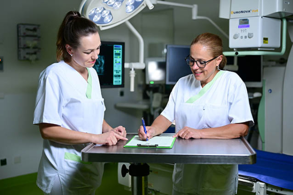 Mitarbeiterinnen der Ambulanz/Röntgen der Urologischen Klinik